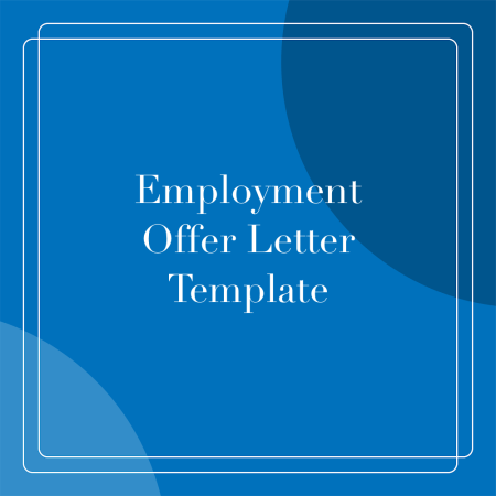 Employment Offer Letter Template